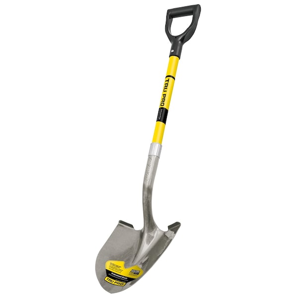 Truper Truper Tru-Pro 41 in. Steel Round Digging Shovel Fiberglass Handle PRY-F - main